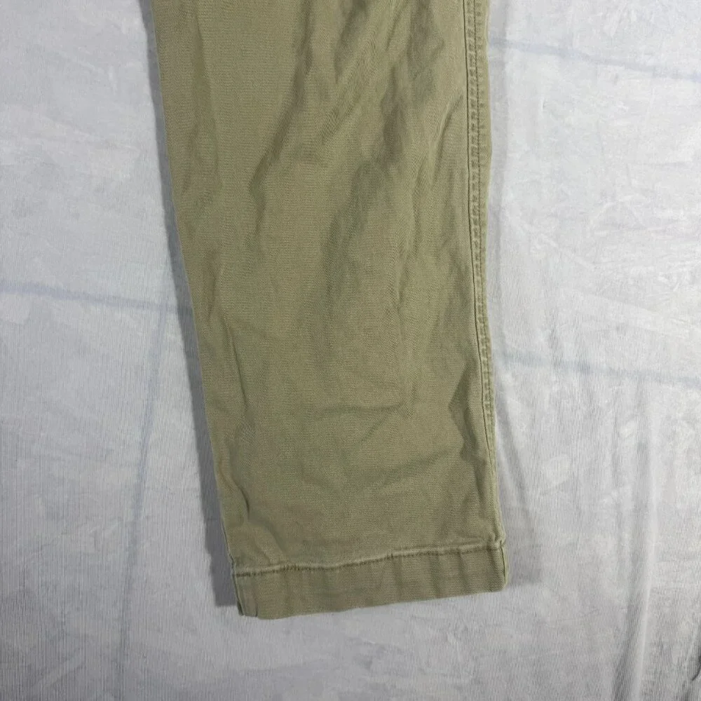 Levi's Men's XX Cargo Pants Green Flat Front Tapered Leg‎ Zip Fly Stretch 31x32